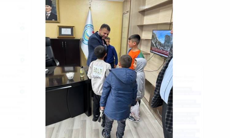 Başkan Seydaoğlu, bayram coşkusunu çocuklarla paylaştı