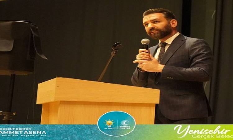 Doç. Dr. Muhammet Asena, Halk Buluşmasıyla Yenişehir’e Vizyonunu sundu