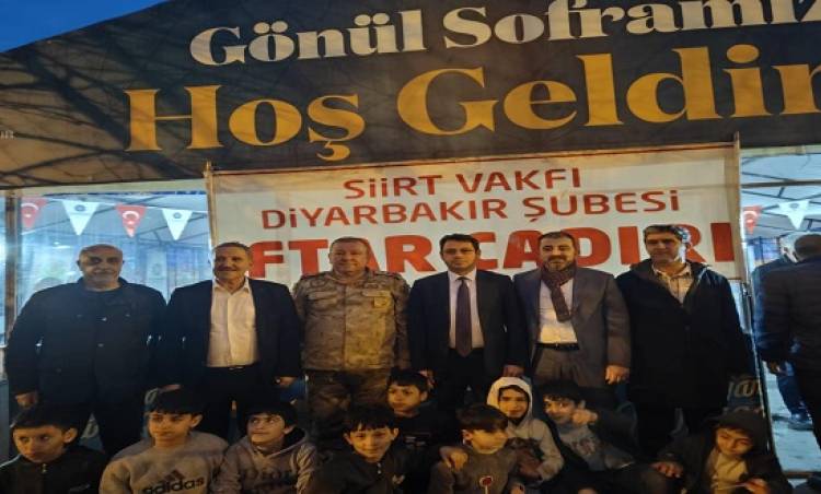 Siirt Vakfı Diyarbakır Şubesi'nden yüzlerce aileye iftar rahatlığı